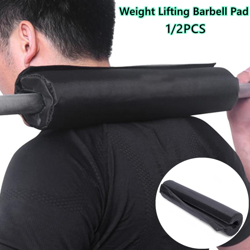 Protector de espuma para levantamiento de peso en gimnasio, almohadilla para Mancuernas, sentadillas, hombros, espalda, cuello, 1 ud./2 uds.