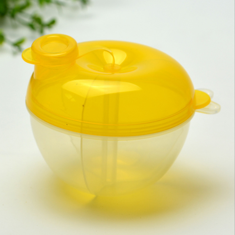 Children Like Portable Baby Infant Milk Powder Formula Dispenser Container Storage Feeding Box Convenient: Yellow