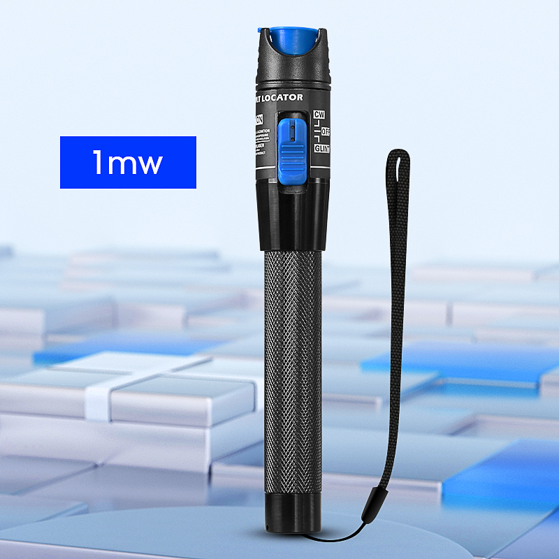 Medidor de potencia óptica (OPM -50 ~ + 26dBm) y localizador visual de fallos (1/10/20/30/50mw VFL) Kit de herramientas de prueba de cables de fibra óptica FTTH (opcional): Azul