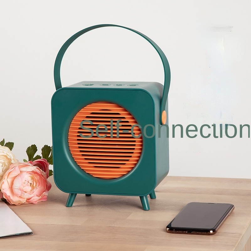 Simple Stylish Portable Speaker Retro Bluetooth Audio Small Portable Car Home Subwoofer Portable Bluetooth Speaker