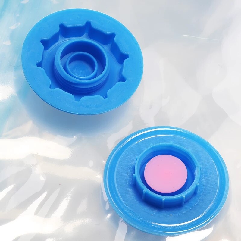 Vakuum Beutel für Kleidung Lagerung Tasche Mit Ventil transparent Grenze Falten Organizer Reisen Platzsparend Dichtung Paket
