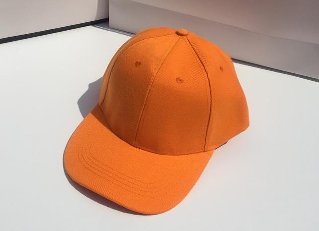 Sommer cap sport fritid baseball skygge: Orange