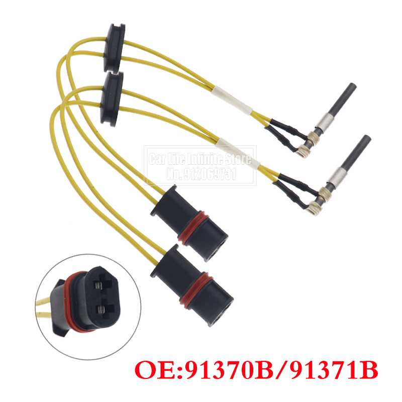 Bujía incandescente para calentador diésel Webasto Air Top AT3500,5000, 12V, 24V, Pin de cerámica, 91370B, 91371B, accesorios para calentador de estacionamiento diésel