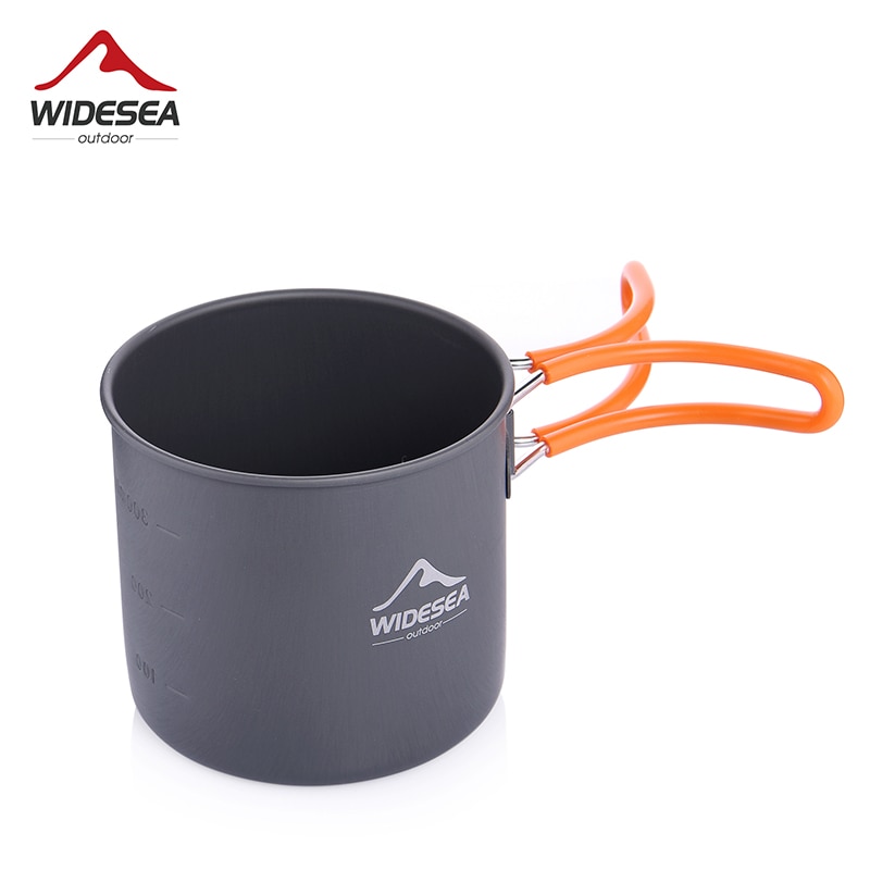 Widesea campeggio tazza di alluminio tazza da esterno turismo caffè bevanda cottura stoviglie attrezzatura da picnic trekking turistico escursionismo viaggi