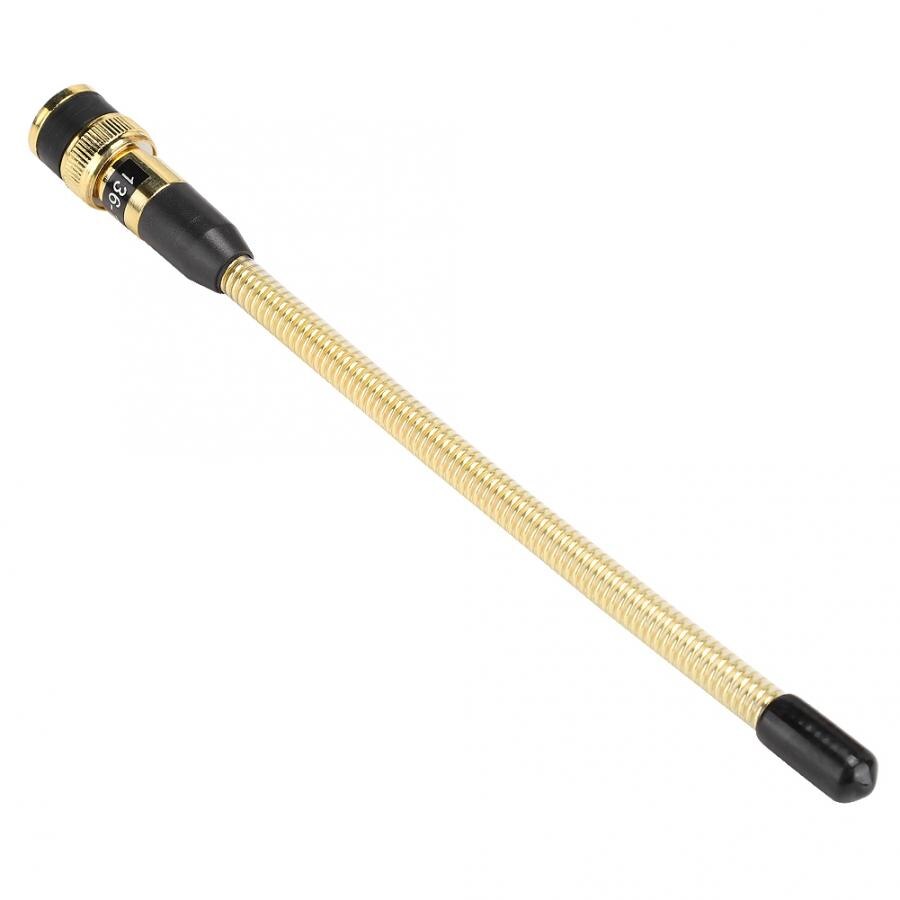 Golden BNC Flexible Spring Antenna VHF for Malanz C150/C450/HX260/HX270 for Jianwu TH-28A/TH-48A/TH-78A Models