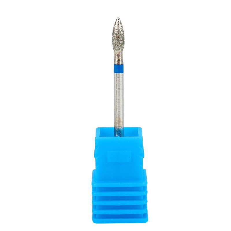 3/32" Nagelwerkzeuge Diamantbohrer Handstück 2,35 mm Schaft Erdbeere Labor Labor Bohrschneider Manikürefeile