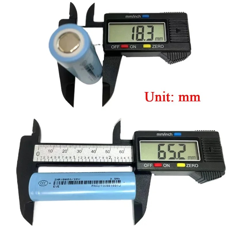 100% Original 18650 3.7v 3500mAh Power Battery INR18650/35V Li-ion Rechargeable Battery 18650 Battery 1-50 Pieces 3500mAh