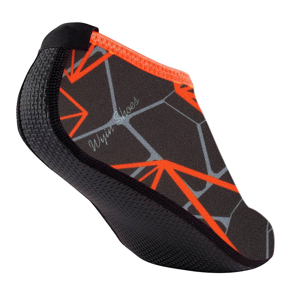 Hommes femmes eau peau chaussures Aqua chaussettes néoprène plongée chaussettes combinaison prévenir les rayures anti-dérapant nager plage chaussures EDF88: Orange / 10.5