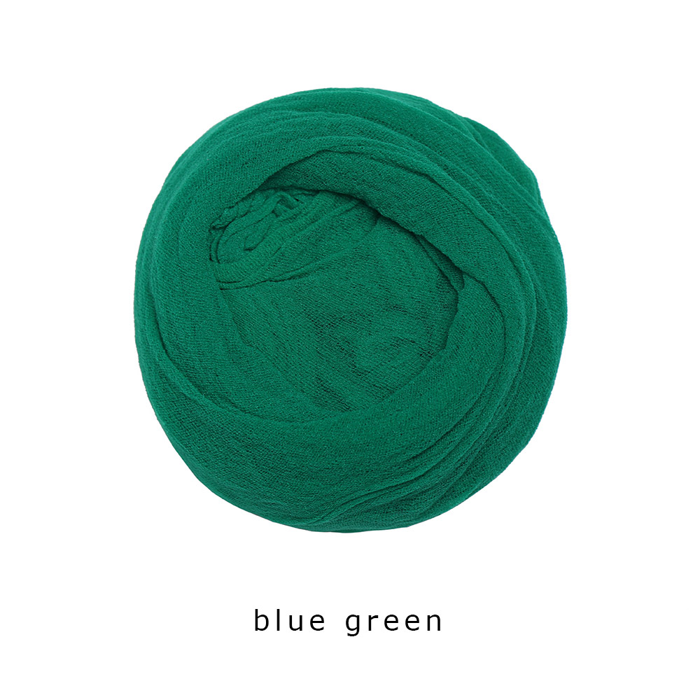 5Stck Mehrfarbig Künstliche Blume Zubehör Heimat Dekor handgefertigt Kranz Partei Nylon Strumpf Zug Siebdruck: Blau Grün