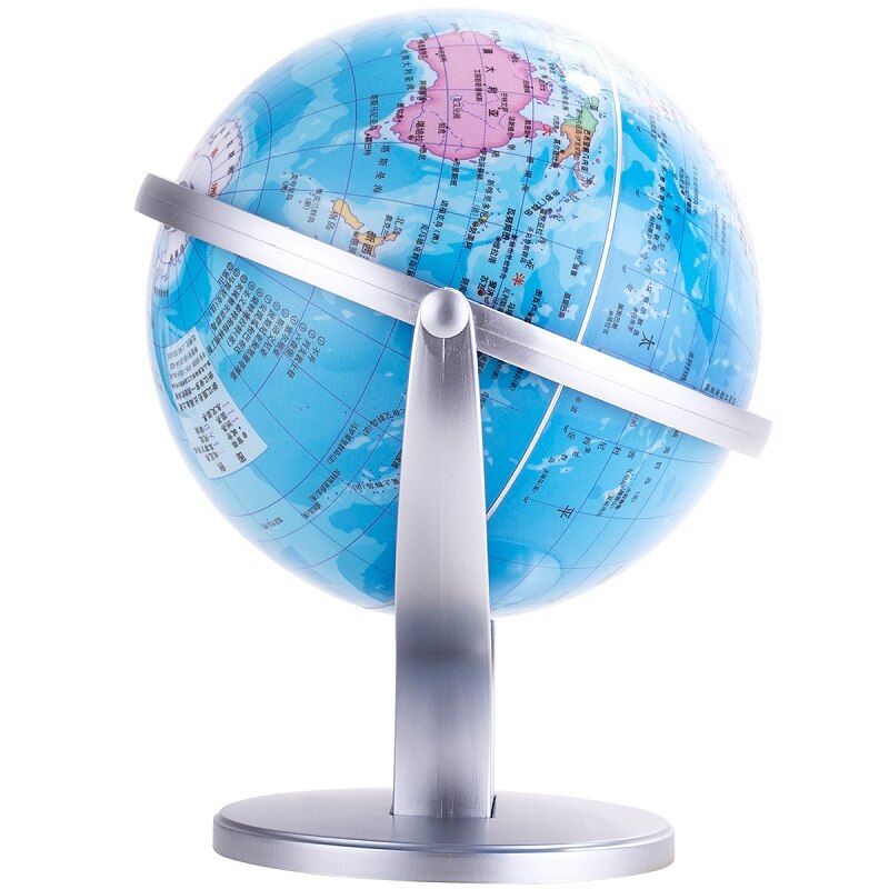 360 Terrestrial Wereldbol Aarde Oceaan Kaart Aardrijkskunde Leermiddelen Educatief Speelgoed Home Office Ornament Met Roterende Stand
