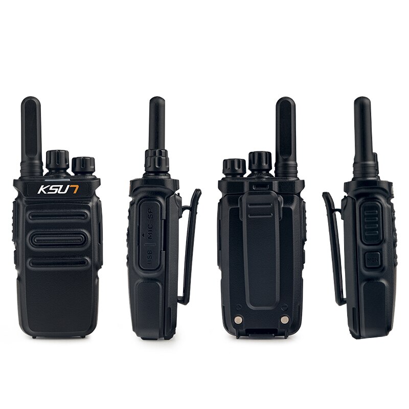 VHF Radio Mini Walkie Talkie Ricetrasmettitore Interfono Senza Fili del Sistema Per La Casa