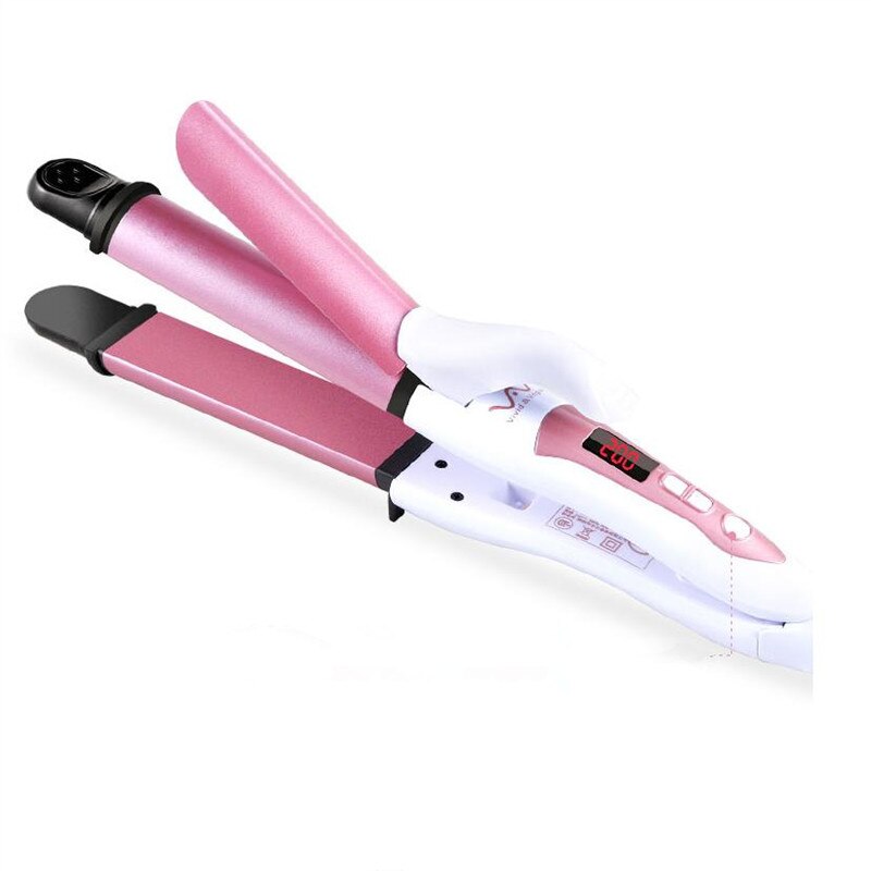 100% Original Vivid&amp;Vogue VAV-055A Hair curler Curling iron straight roll ceramic anion not harm hair omelet head perm 32MM