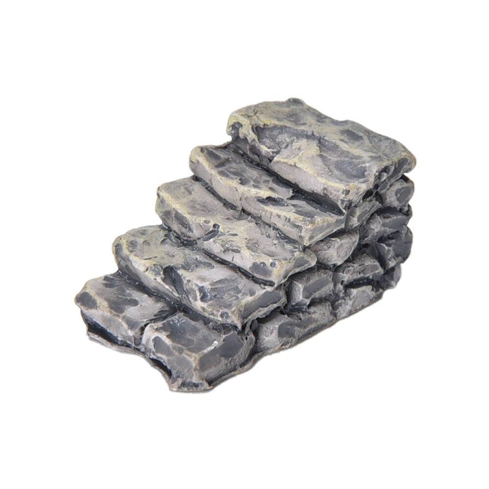 1PC jardin fée ornement petits escaliers bonsaï artisanat courbe escaliers Miniature résine pont escalier fleur Pot plante décor à la maison