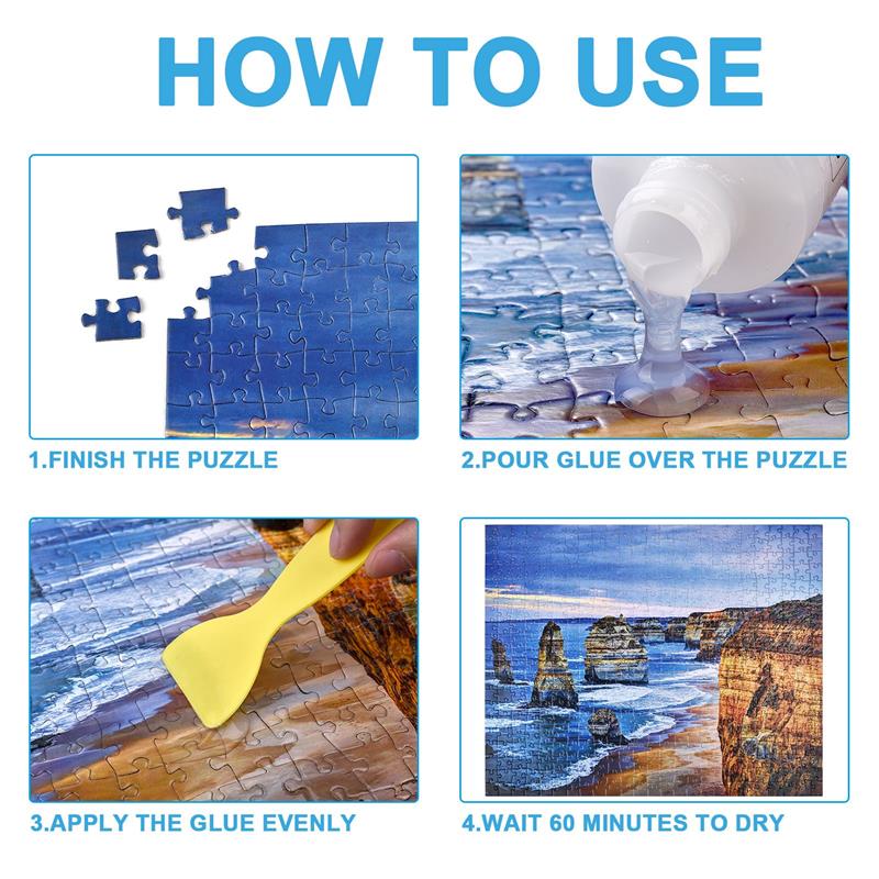 120ML Diamond Painting Sealer 5D Diamond Painting Art Glue Permanent Hold & Shine Effect Sealer Diamond Painting Puzzle