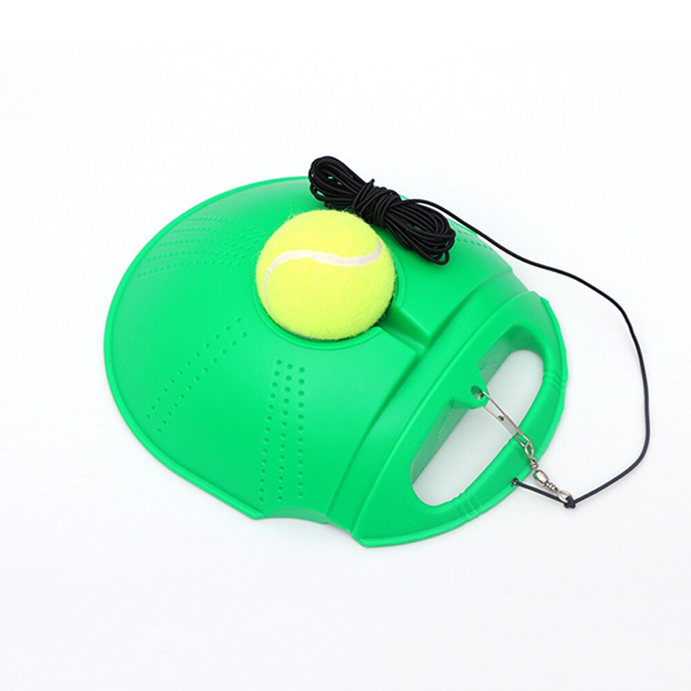 1 PC Tennis Trainer Training Primary Tool Exercise Tennis Ball Self-study Rebound Ball Tennis Match Accessories: stlyle 1-green