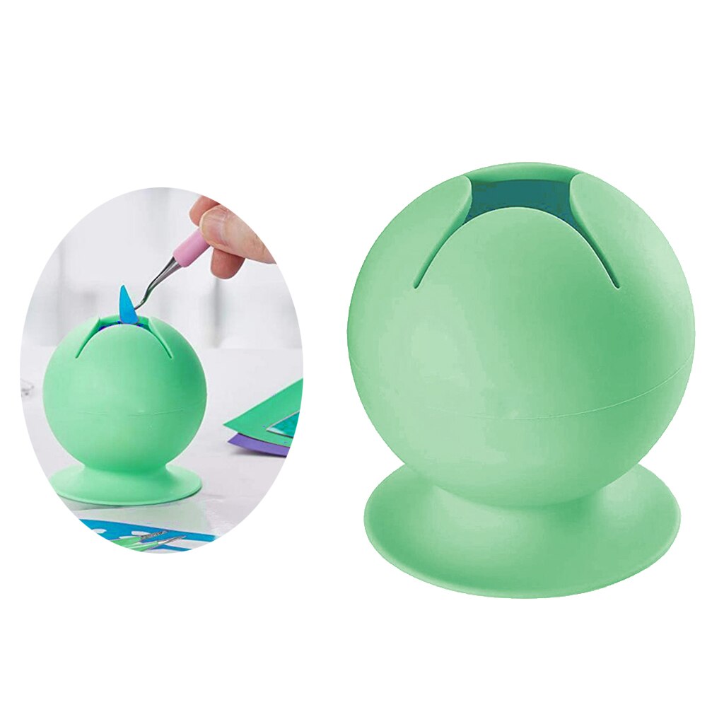 2x Vinyl Weeding Scrap Storage Box Organizer Craft Vinyl Weeding Tools Green 1 Piece