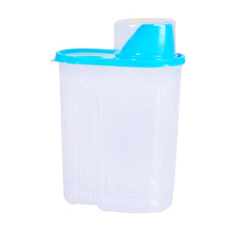Rijst- en Graanverdeeler - Draaiende Dispenser Rijst Container - 6-Vaks