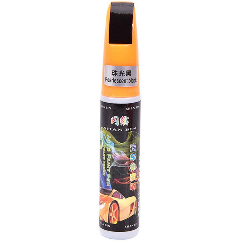 DIY Auto Paint Repair Pen Brush Black Car Body Repair Tool Car Clear Scratch Remover Touch Up Pens Car Paint Tool: Pearl black