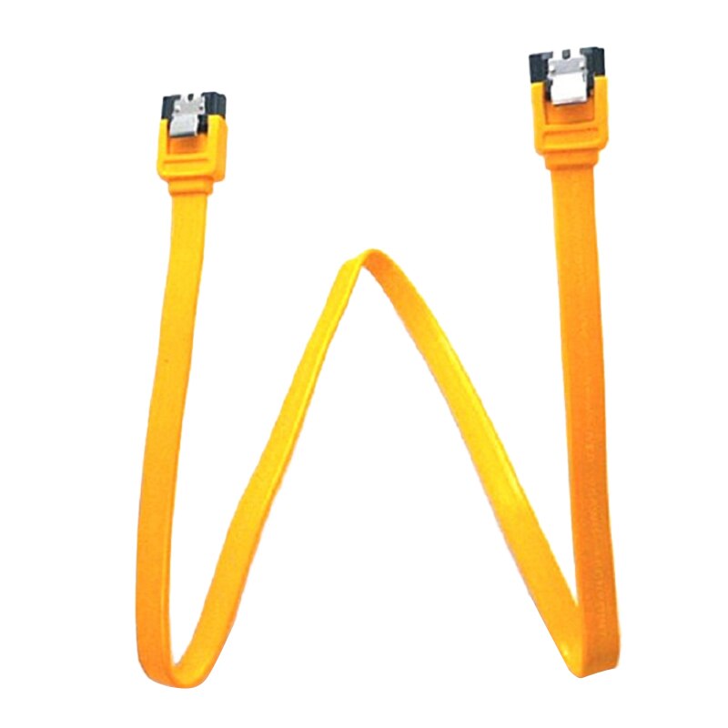 45cm SATA 2.0 II Cable SATA 7P to SATA7P Data Cable With iron buckle for Computer