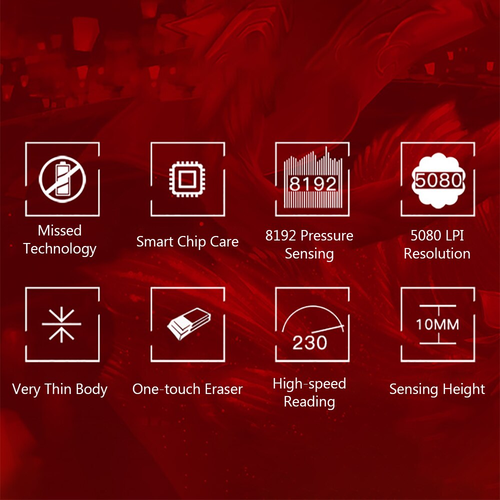 VEIKK S640 Graphic Tablets Drawing Board 6*4 inch Tablet 8192 Levels Pressure Passive Stylus Pen Tablets For Windows/Mac