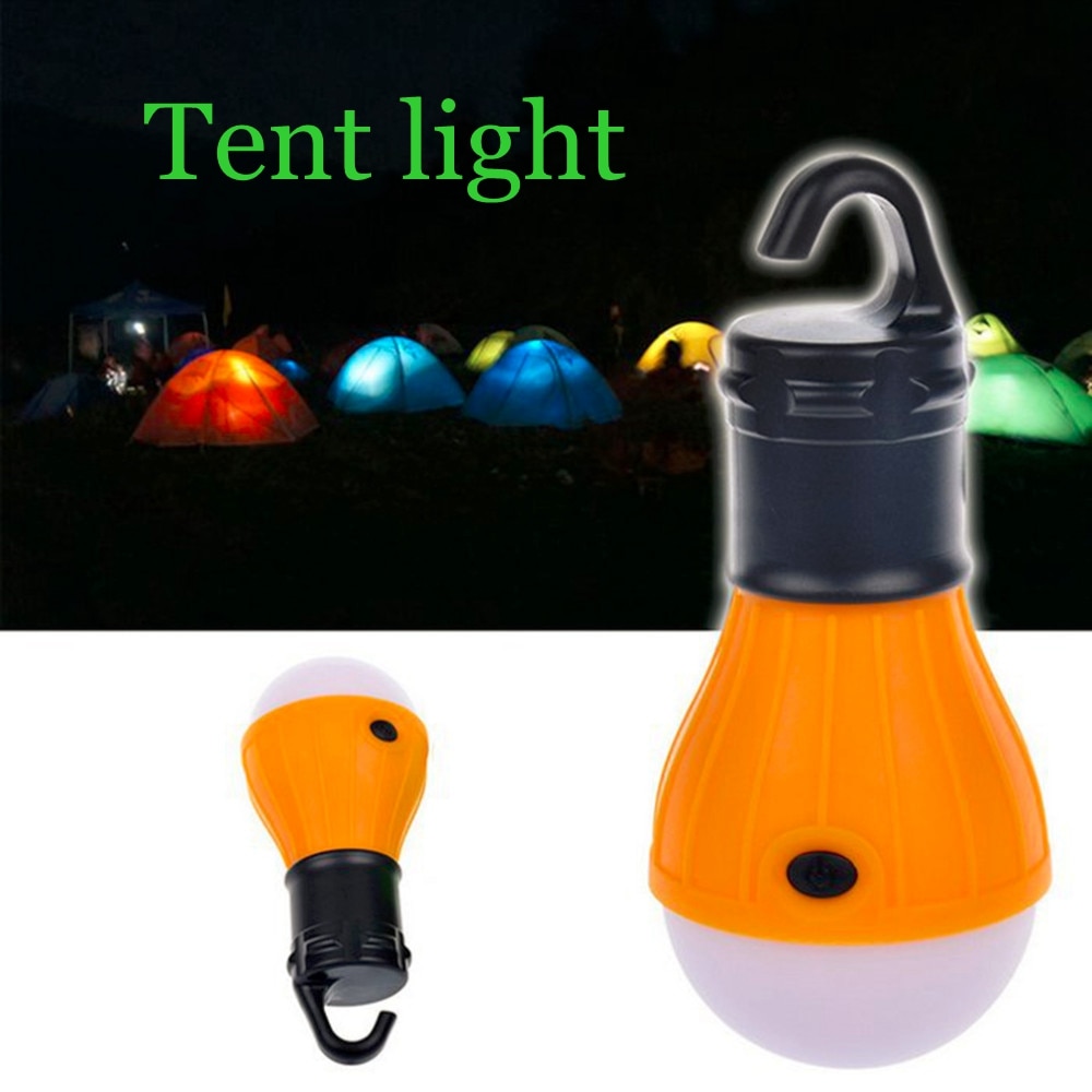 Nødsituation camping telt lampe blødt hvidt lys led pære lampe bærbar energibesparende lampe udendørs camping telt tilbehør lanterne
