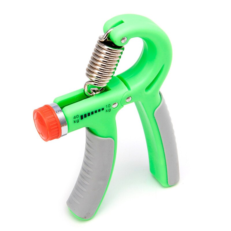Adjustable Hand Grip Fitness Pinch Meter Portable Hand Expander Gripper Tool: green