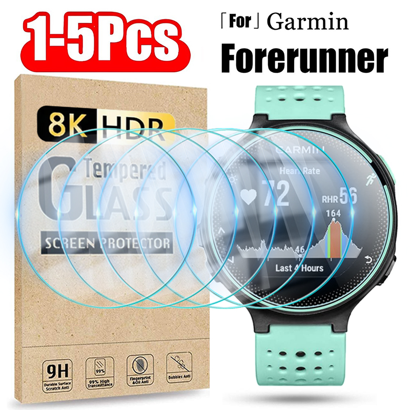 Vidrio templado para Garmin Forerunner 165 965 945 935 220 225 230 235 255s 735XT 620 630 película protectora de pantalla antiarañazos para reloj