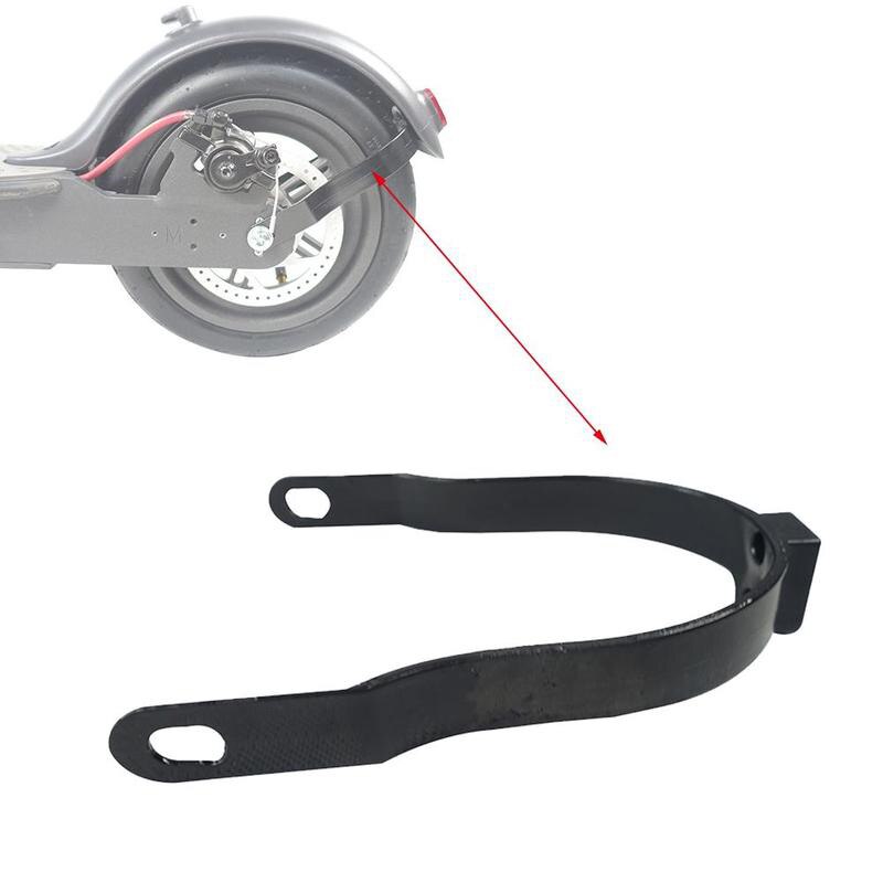 Til xiaomi  m365 pro tilbehørssæt 6 stk / sæt til elektrisk scooter bagskærmvinge mudguard stødabsorberende tilbehør, sort