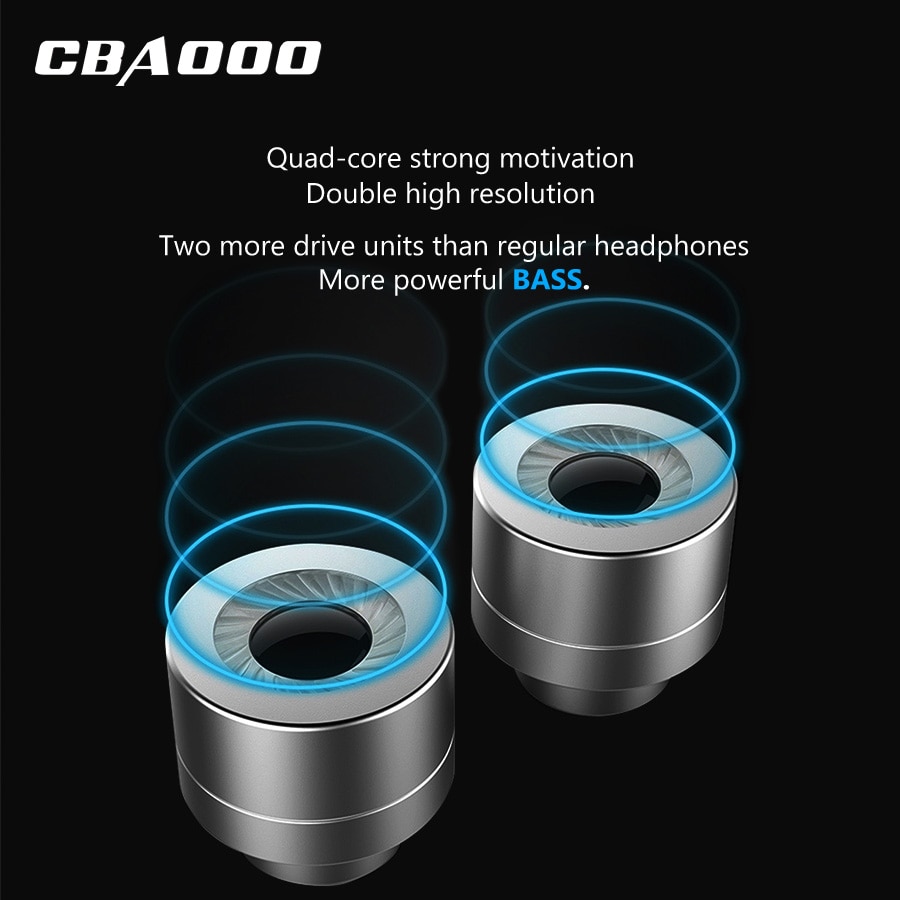 Cbaoooo  b800 bluetooth oordopjes draadloze koptelefoon sport stereo bluetooth oordopjes met microfoon voor telefoon