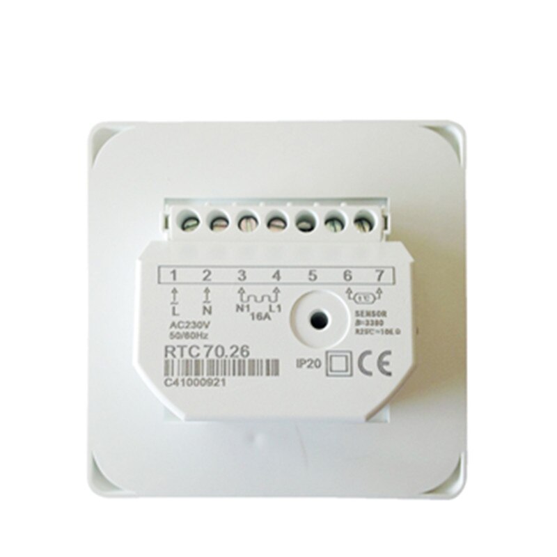 M5 bedste pris varme el gulvvarme manuel rumtermostat varm gulvkabel 220v 16a temperaturregulator husholdningsartikler