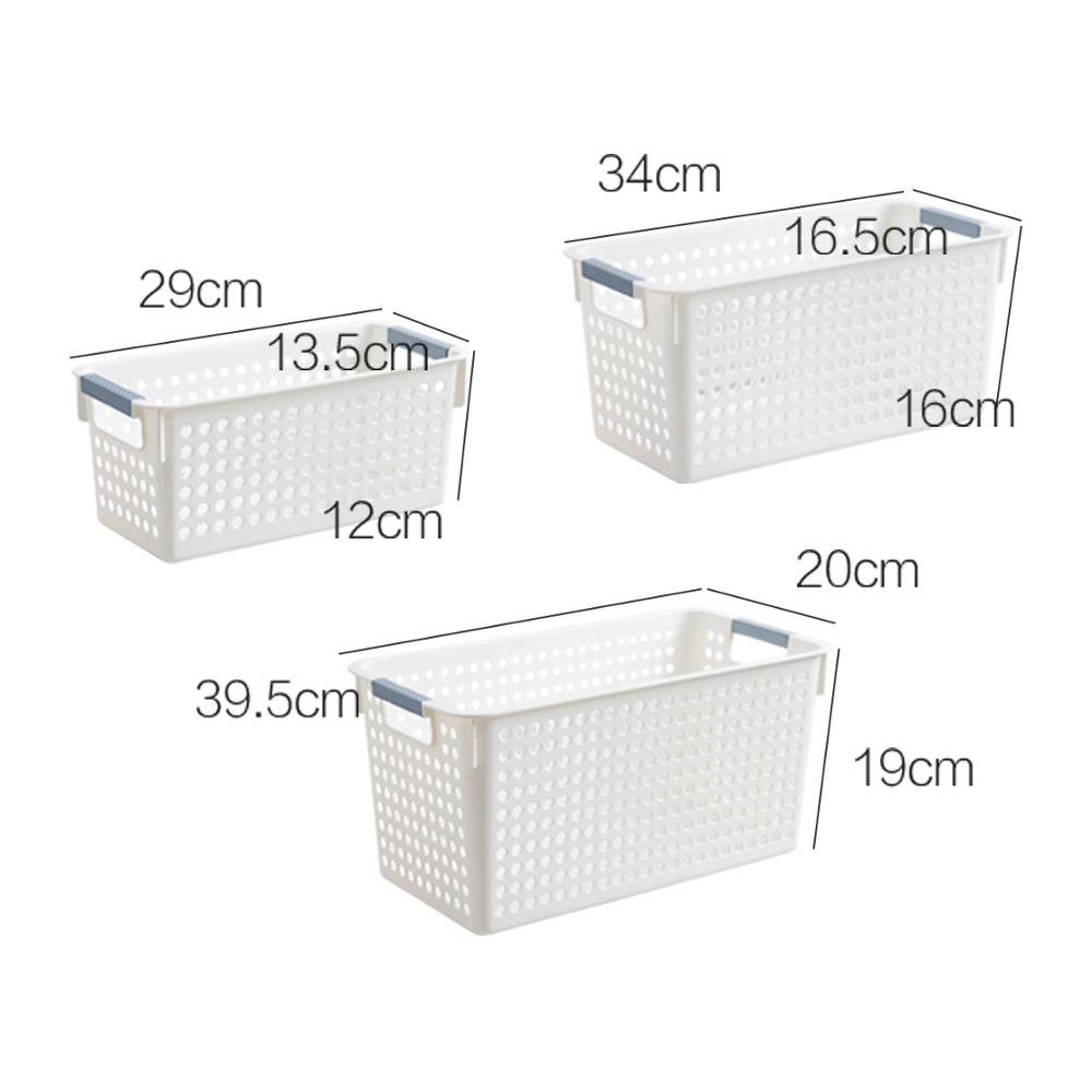 OTHERHOUSE Bath Basket Portable Shower Storage Basket Makeup Organizer Toy Basket Kitchen Organizer Bathroom Accessories