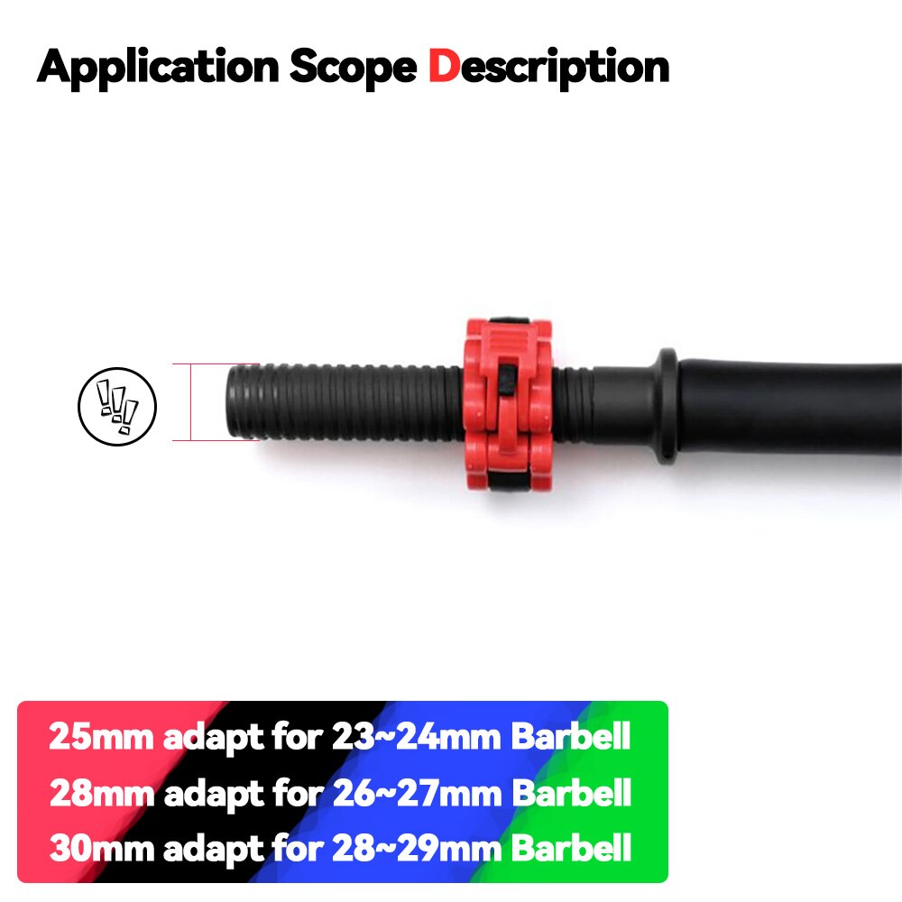 25mm 28mm 30mm Spinlock Collars Barbell Collar Lock Dumbell Clips Clamp Weight Lifting Bar Gym Dumbbell Fitness Body Building