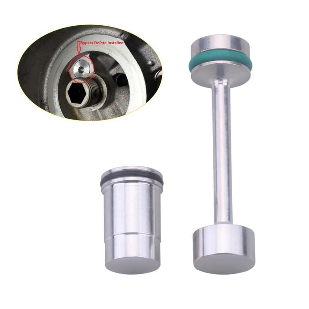 Palanca desviadora de aceite de aluminio para motodeportes, palanca para eliminar Bypass de Metal, compatible con motores GM Gen III y IV LS
