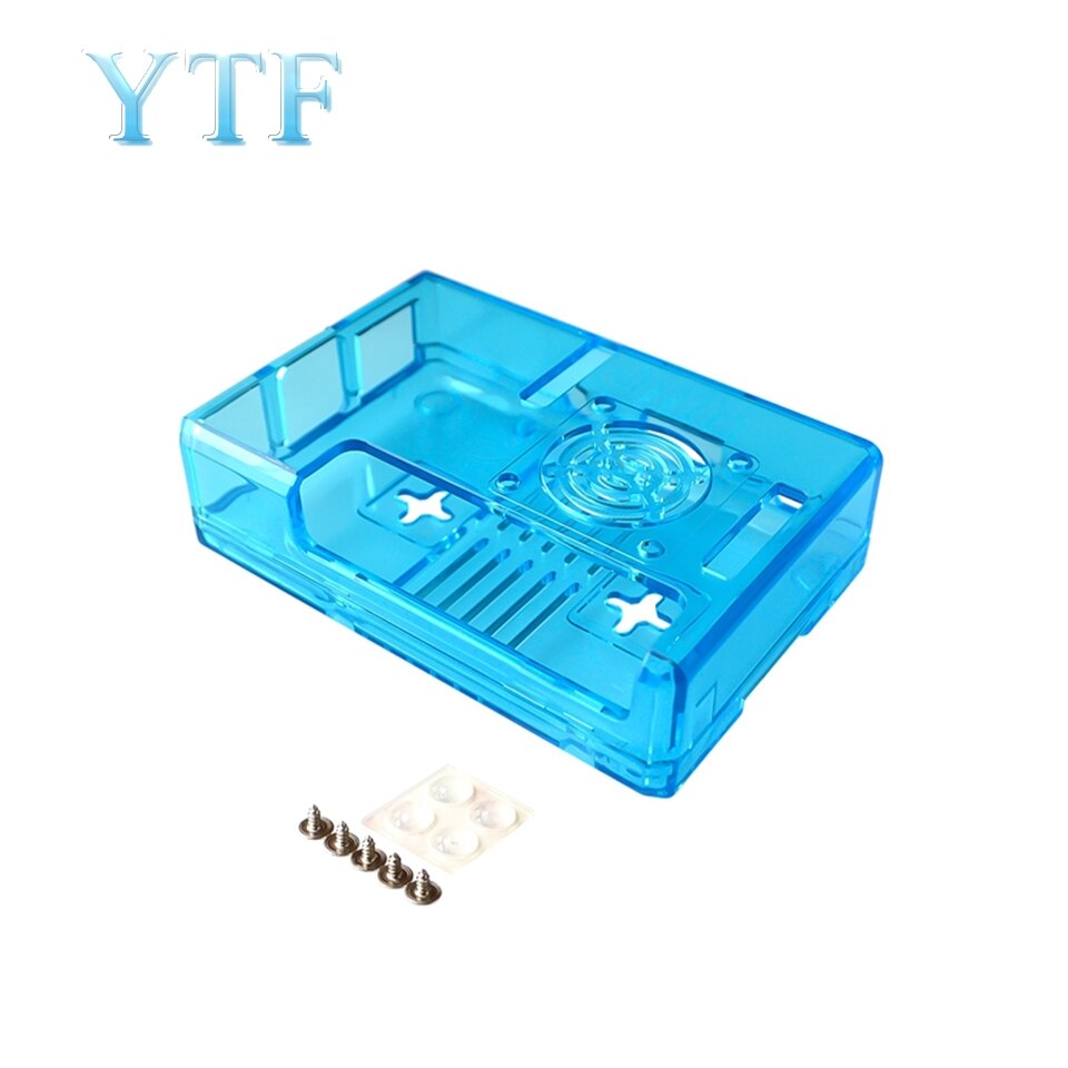 ! Raspberry Pi 3B+Plus Case Shell ABS Shell GPIO Reserved Opening Coolable Fan Housing Available