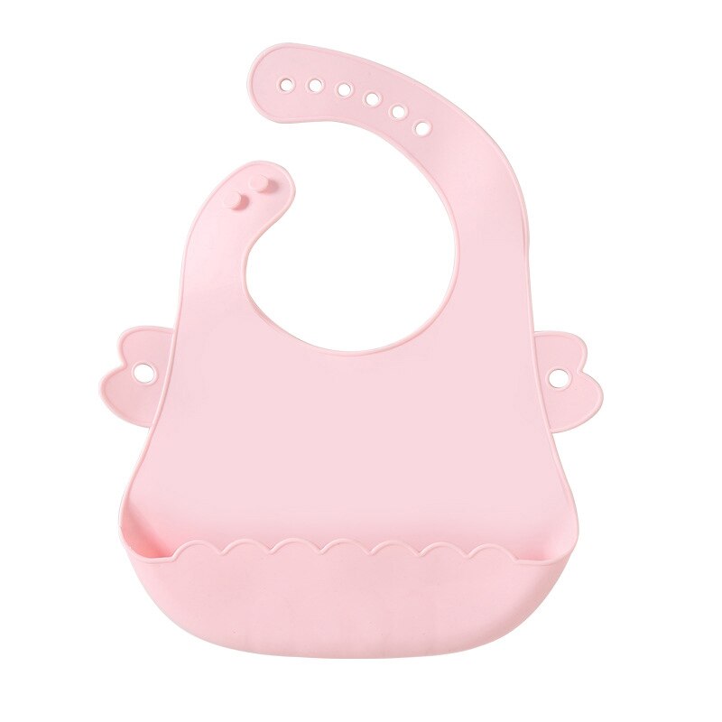 New Baby Best Silicon Bib Water Proof Stuff In Light Green Color