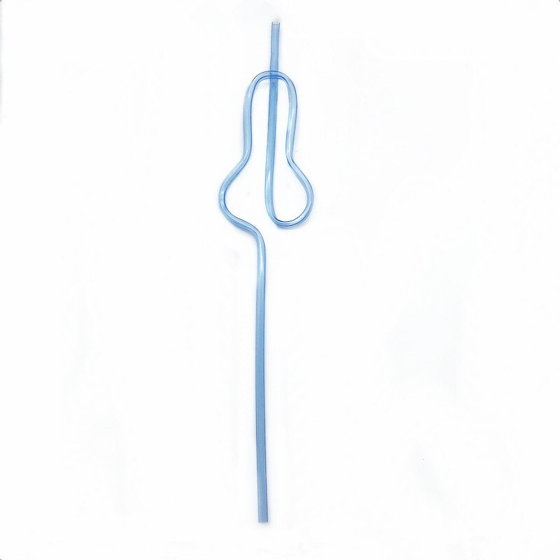 Bridal Shower Bachelorette hen Party Bride to be Wedding engagement bridesmaid table centerpiece decoration favor straw: blue