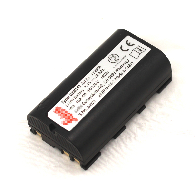 2 uds batería GEB212 Compatible con la estación Total Leic TPS1200 RX900/RX1200/ATX900/ATX1230 GNSS-nueva y de