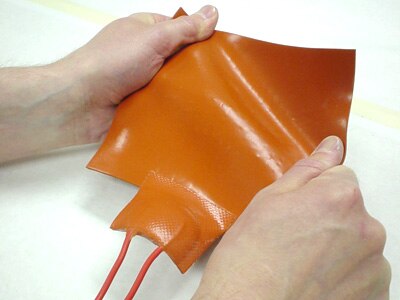 300 x 300mm 240v 300w med selvklebende varmeelement i silikongummi