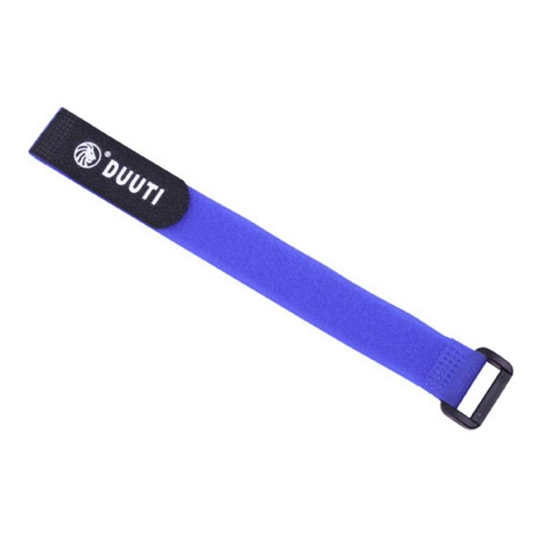 Uds MTB bicicleta de carretera correa de fijación multifuncional ajustable de Nylon Velcro lazos bicicleta Cables fijación inflador de bicicleta: Blue