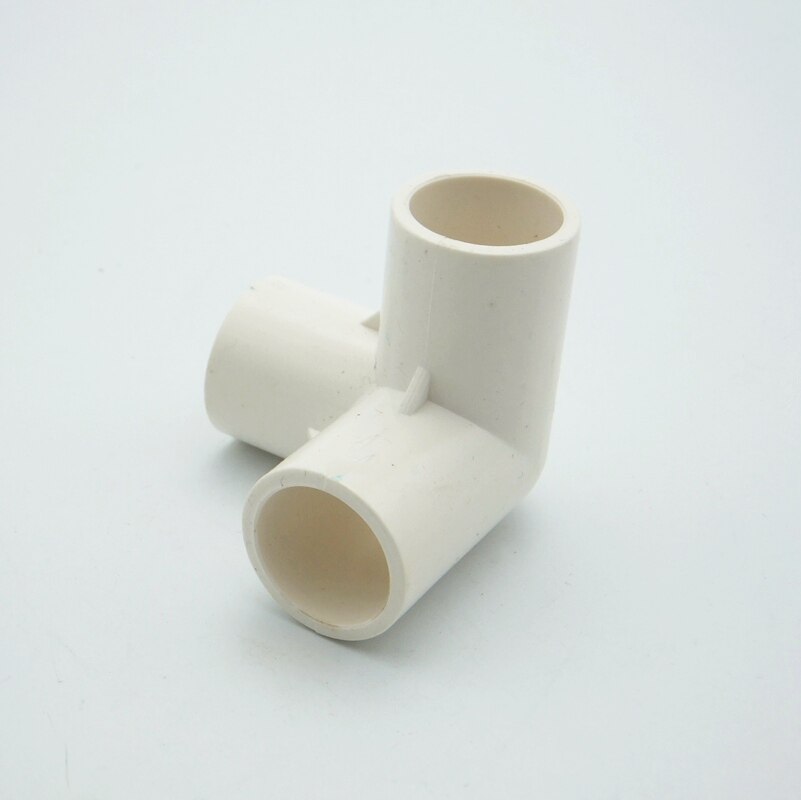 20mm ID 3 Way PVC Tube Joint Pipe Fitting Coupler Adapter Water Connector For Garden Irrigation System DIY