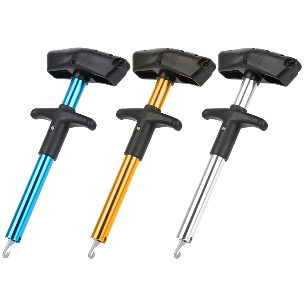 Fishing Hook Remover T-Shape Fish Hook Remove Tool Detacher Fishhook Extractor Tool Aluminium Alloy Hook Disgorger