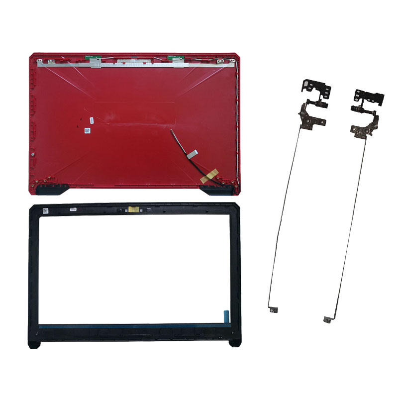 laptop shell For ASUS FX80 FX504 LCD top Back Cover/Lcd Front Bezel Cover/Hinges