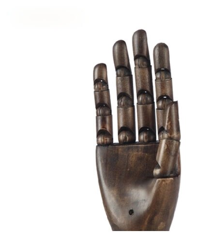 Mechanical Artificial Sketch Hand Model Activity Wooden Hand Mannequin For Shop Window Jewelry