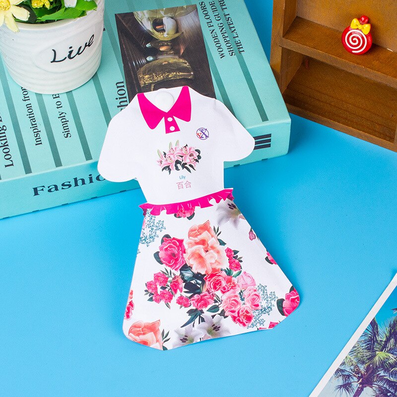 Premium Scented Sachets Lovely Fresh Fragrance Air Freshener Deodorizer Scented Sachets Bags for Drawer Closets JS22: lily