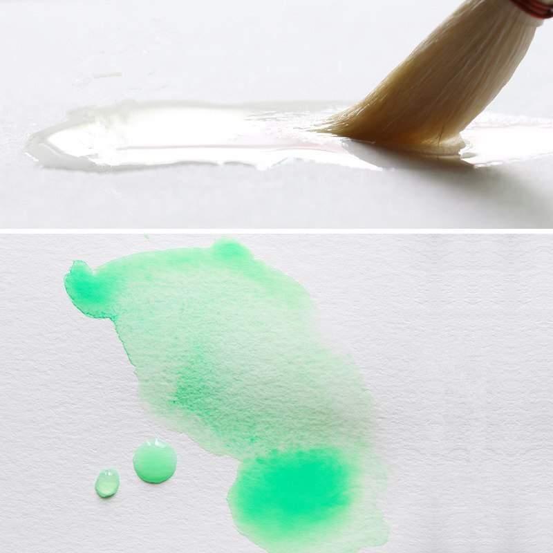 A3/A4/A5 Watercolor Paper 24 Sheets Hand Painted Sketch Drawing Decal Watercolour Paper Pad Book Art Supplies Stationery