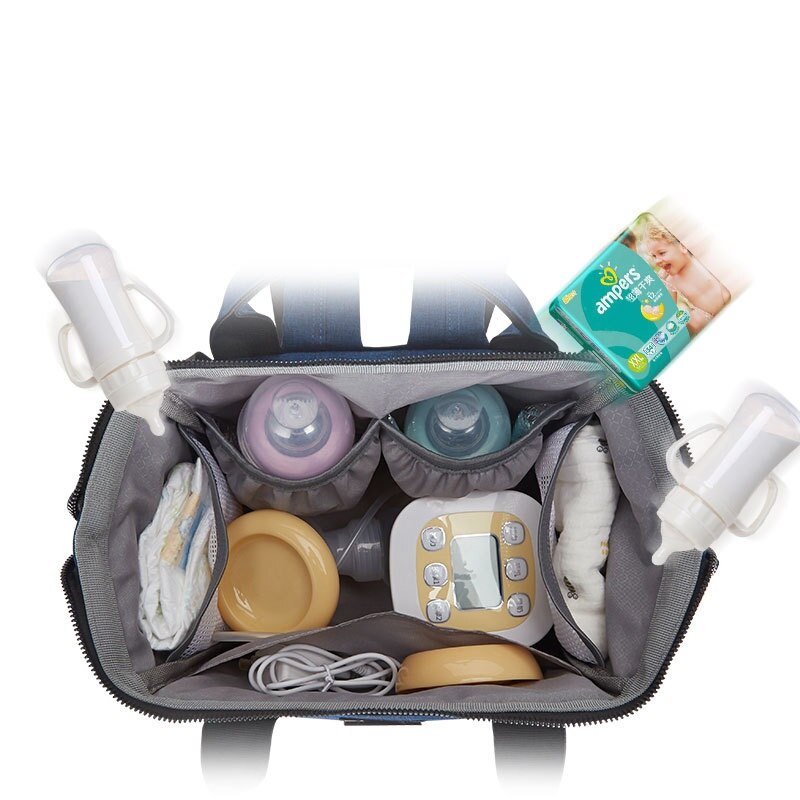 Bolsa térmica aislante para biberones de leche materna para bebés, mochila térmica para biberones, almacenamiento de alimentos para bebés