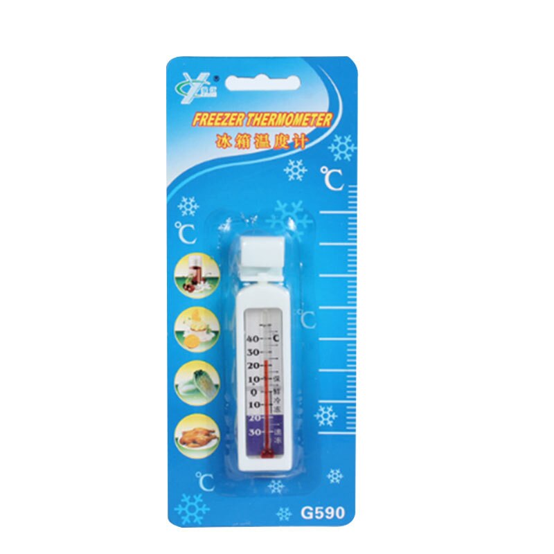 1pcs LCD Digital Thermometer For Freezer Temperature Waterproof Refrigerator Fridge Thermometer Freezer Electronic Thermometer: H