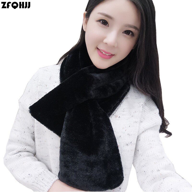 Scarf écharpe fausse fourrure pour femmes | Écharpe d'hiver chaude et douce, écharpe à anneau pelucheux, châles, enveloppes, écharpe à épaules, , au détail,