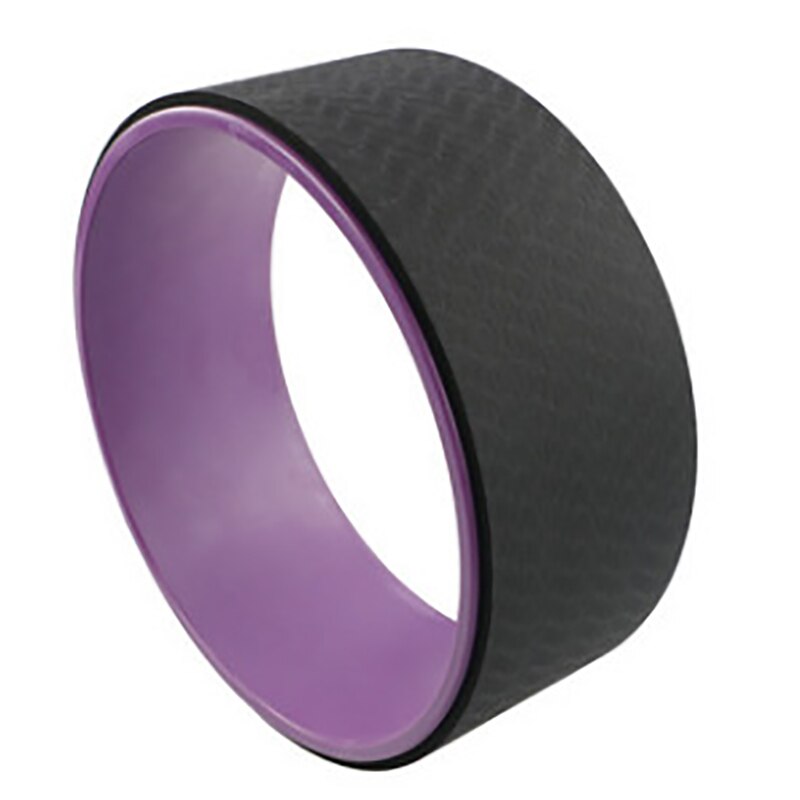 Yoga Wheel Dharma Yoga Prop Wheel Pose Thick Padding Yoga Roller for Back Pain Stretching Increased Flexibility