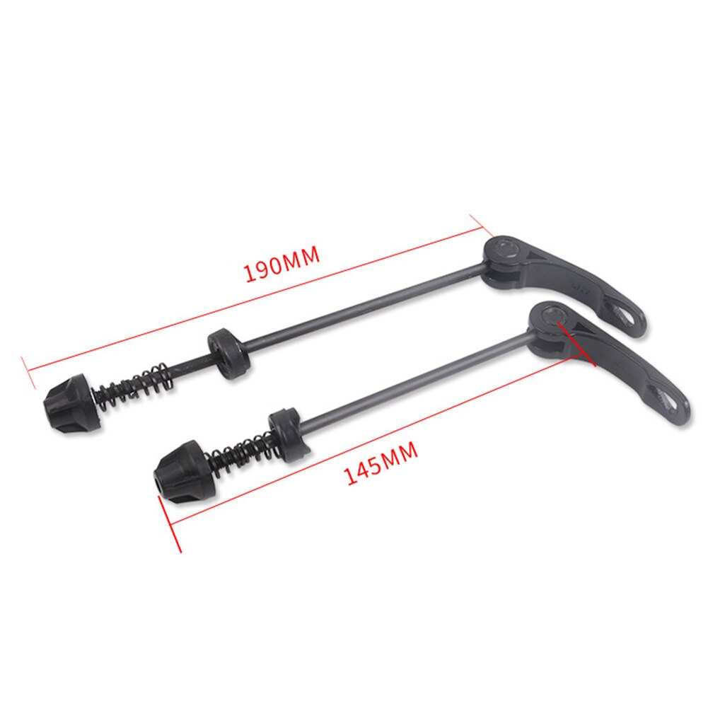 1 Set Mountain Road Bike Quick Release Lever Hollow Axles Front & Rear 145mm & 190mm Set Bike Replacement Parts